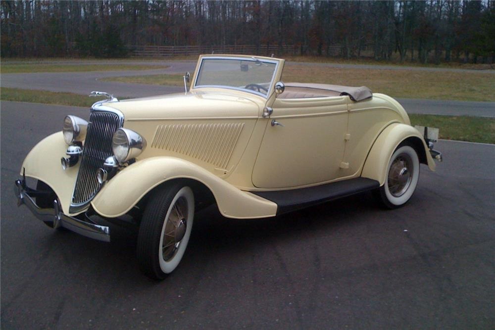 Ford Model 40-760 Cabriolet Deluxe 1934. Credit to Barrett-Jackson.com