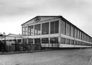 Stockholms frihamn 1930 Fordbyggnaden exteriör. Credit to Wikipedia.