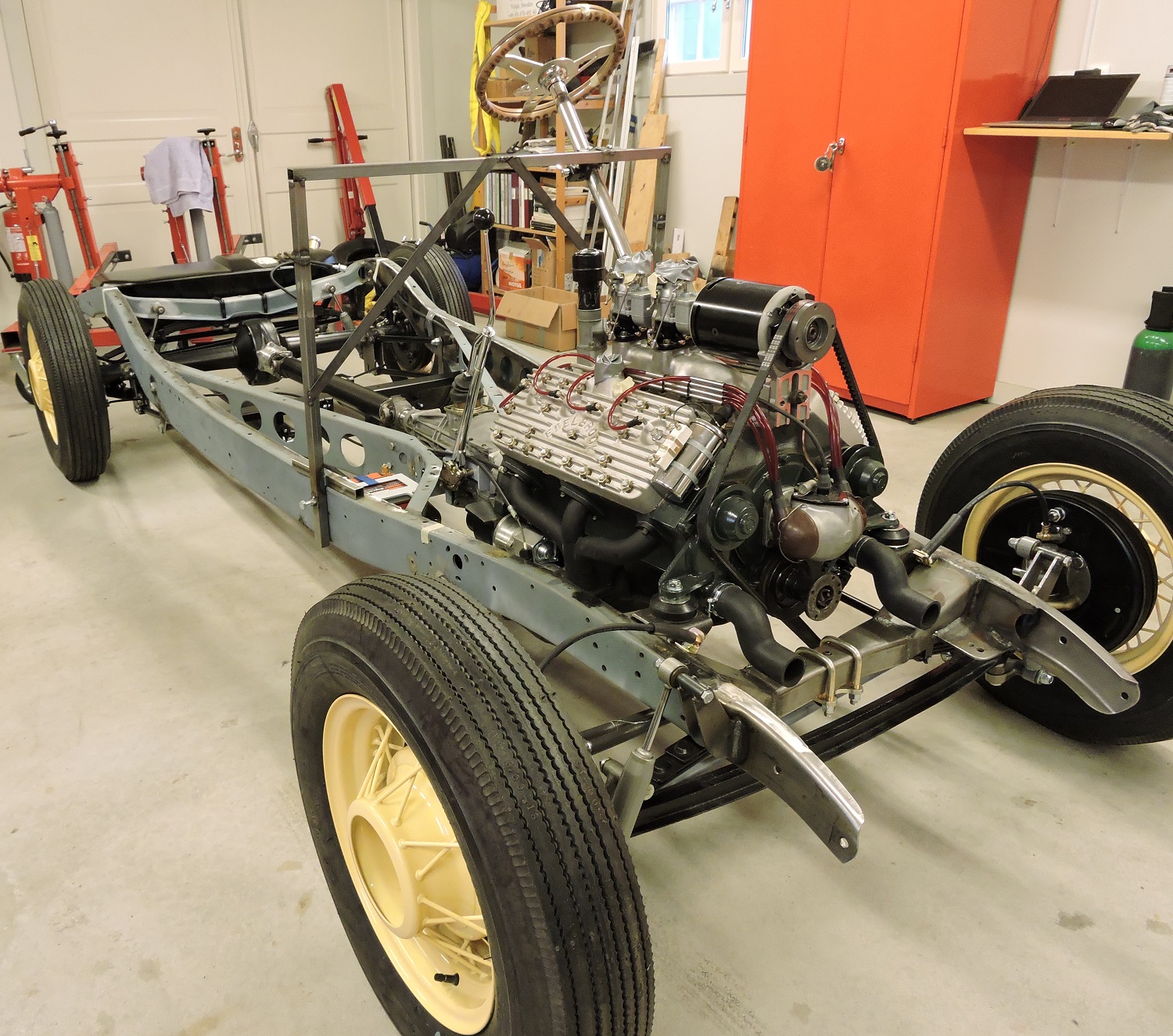 1934 Ford Tudor Chassis Assembled 2017-02-20
