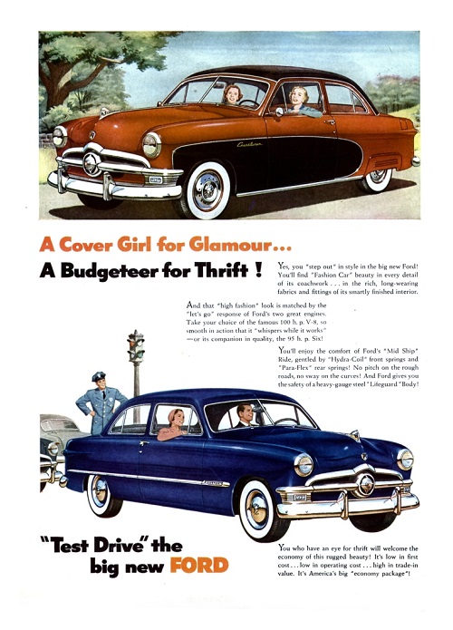 1950 Ford. Credit to oldcaradvertising.com