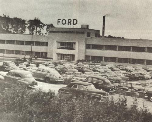 Ford Fairfax Trans Plant Cincinnati Ohio 1952. Credit to Mike Acree