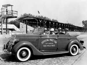Ford V8 Phaeton Deluxe - Indy 500 Pace Car 1935. Credit to favcars.com.