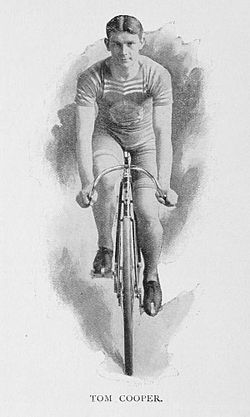 Tom Cooper- Cyclist. Credit to Wikipedia