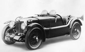 1933 MG Magnette K3. Kredit to carfolio.com.